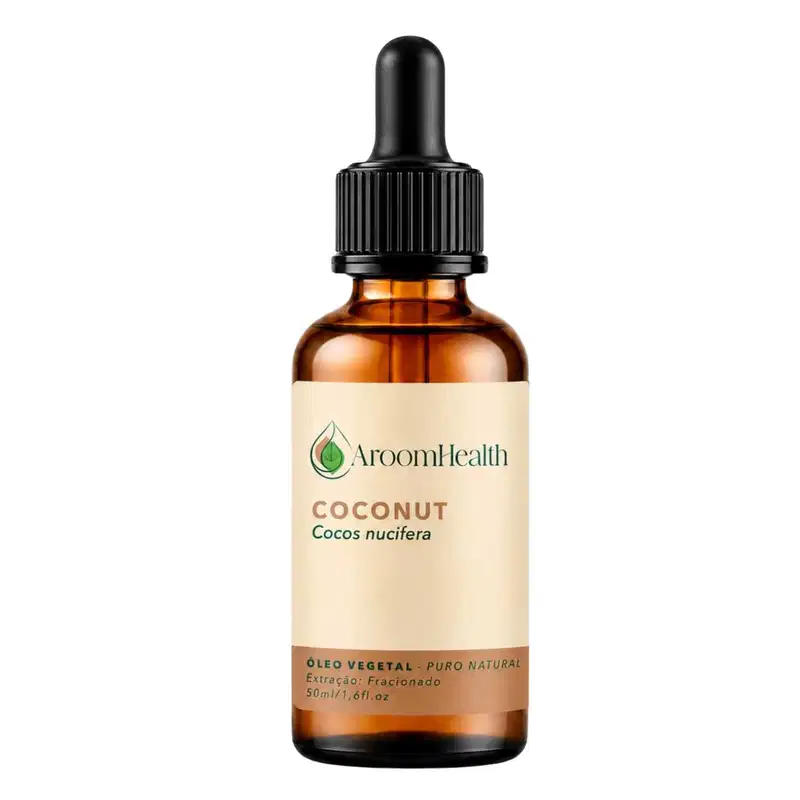 Óleo Vegetal Natural de Coco/Coconut Líquido 50ml