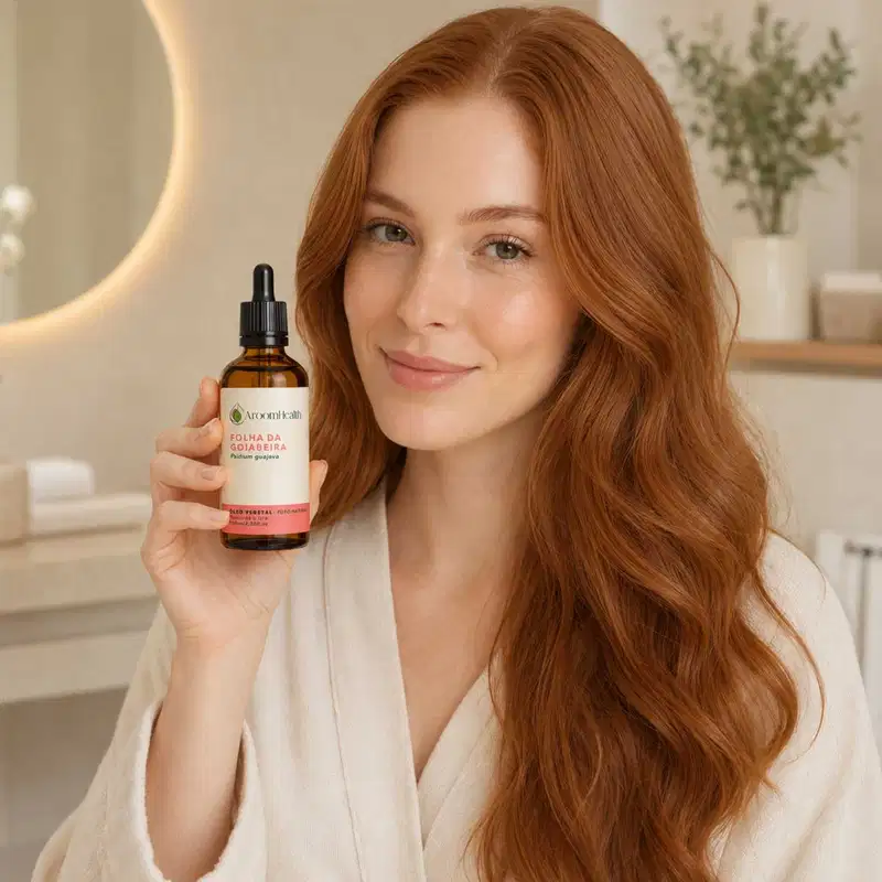 Óleo Vegetal Puro Natural Prensado a Frio Folha da Goiabeira 100ml