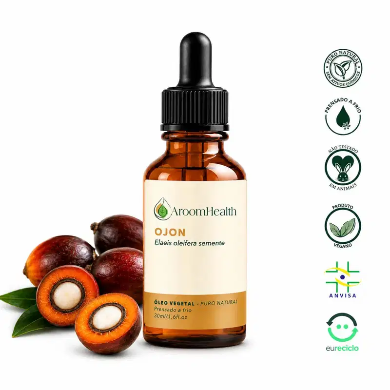 Óleo Vegetal Puro de Semente de Ojon/Batana 30ml