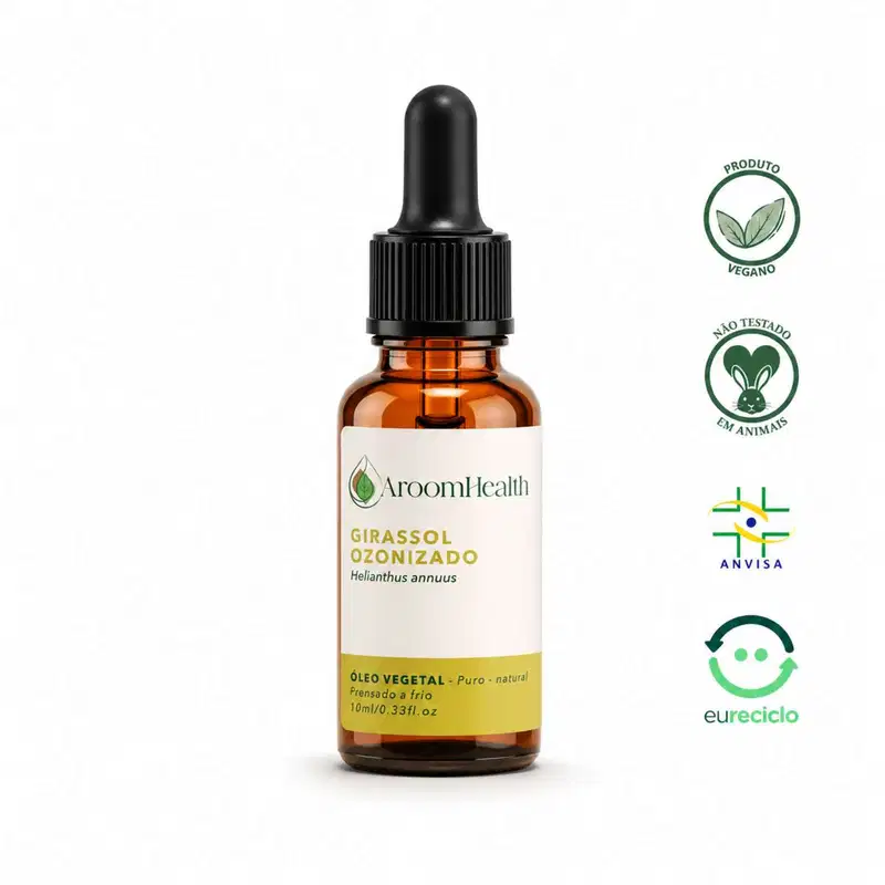 Óleo Vegetal Ozonizado de Girassol 30 ml