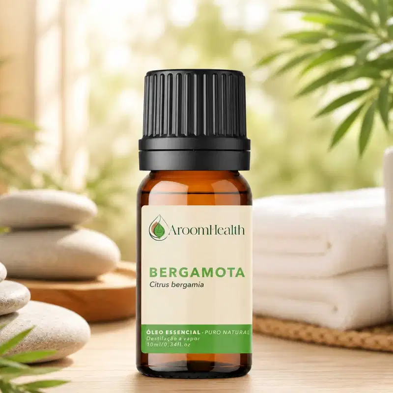 Óleo Essencial Puro Natural de Bergamota 10 ml