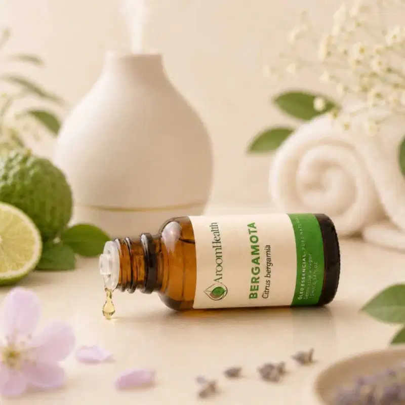 Óleo Essencial Puro Natural de Bergamota 10 ml