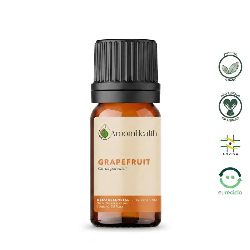 Óleo Essencial Puro Natural de Grapefruit 10 ml