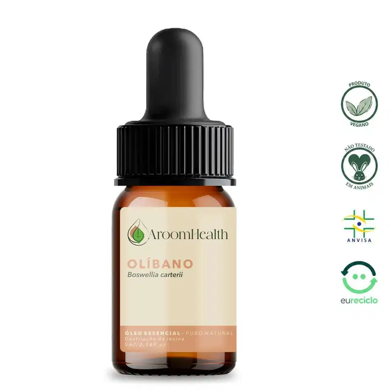 Óleo Essencial Puro Natural de Olíbano 5 ml