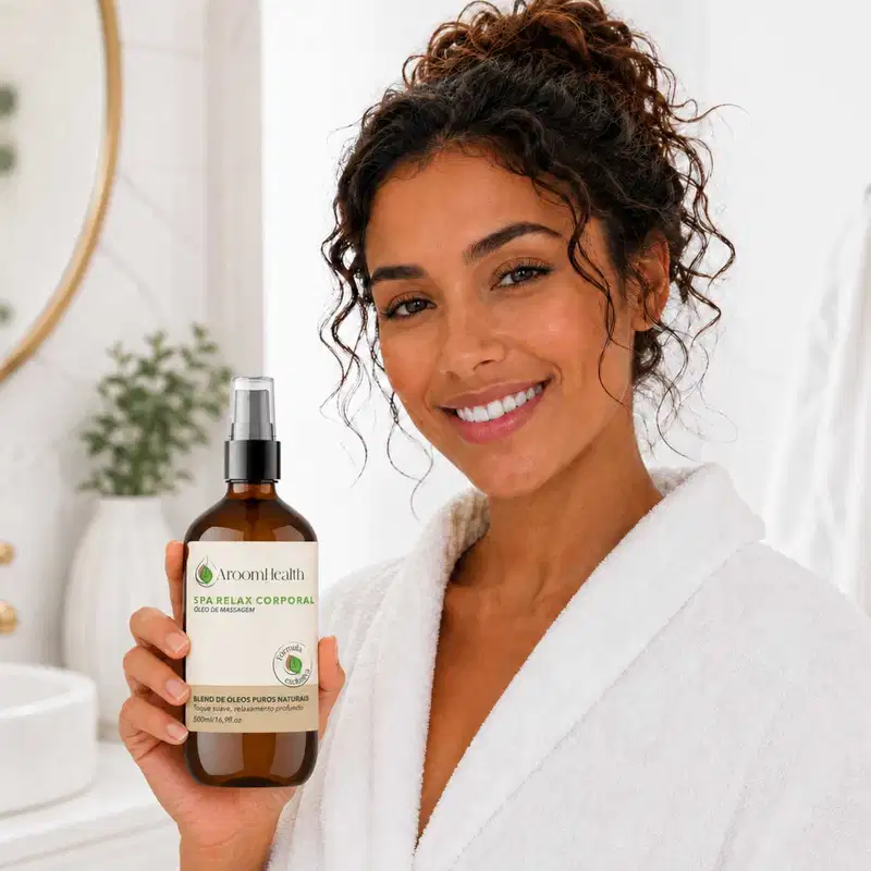 Blend de Óleos para Massagem SPA Relax 500 ml Fórmula Exclusiva