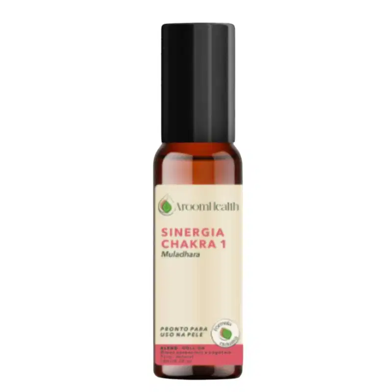 Sinergia Chakra 1 Muladhara Roll-on 10 ml Fórmula Exclusiva