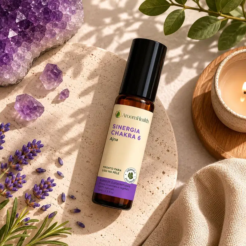 Sinergia Chakra 6 Ajna Roll-on 10 ml Fórmula Exclusiva