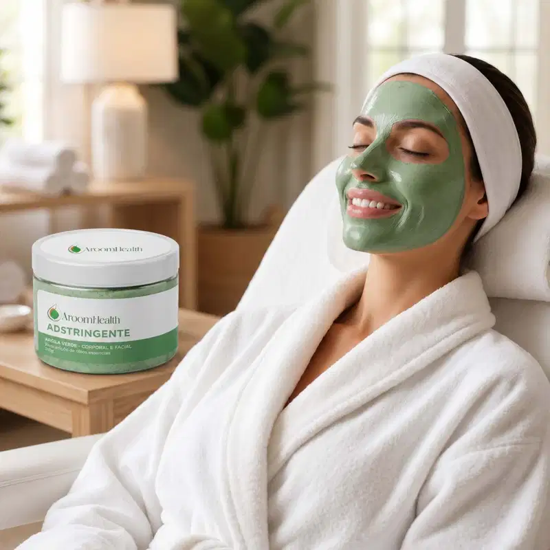  Argila Verde Adstringente Cabelo Corpo Rosto 200g