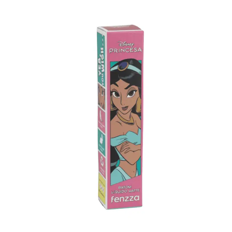 Batom Liquido Matte Princesa Jasmine Fenzza