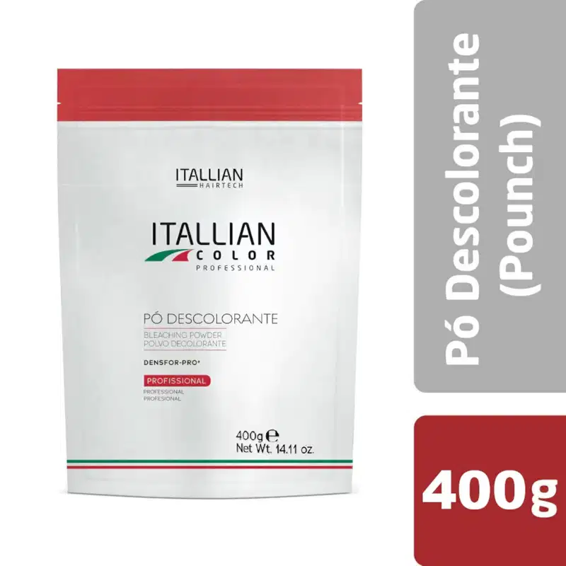Kit 2 Pó Descolorante Profissional Itallian Color (2x 400g) Pouch