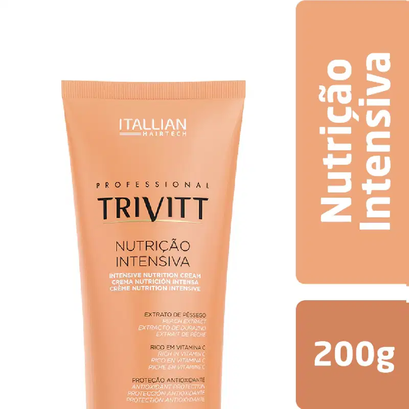 Máscara Trivitt Matizante 200g + Nutrição Intensiva 200g – Cabelos Loiros e Nutridos
