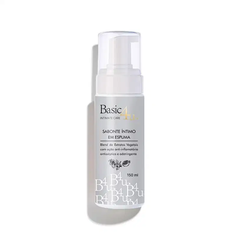Sabonete Íntimo em Espuma 150ml: Ginecologicamente testado | Basic4u