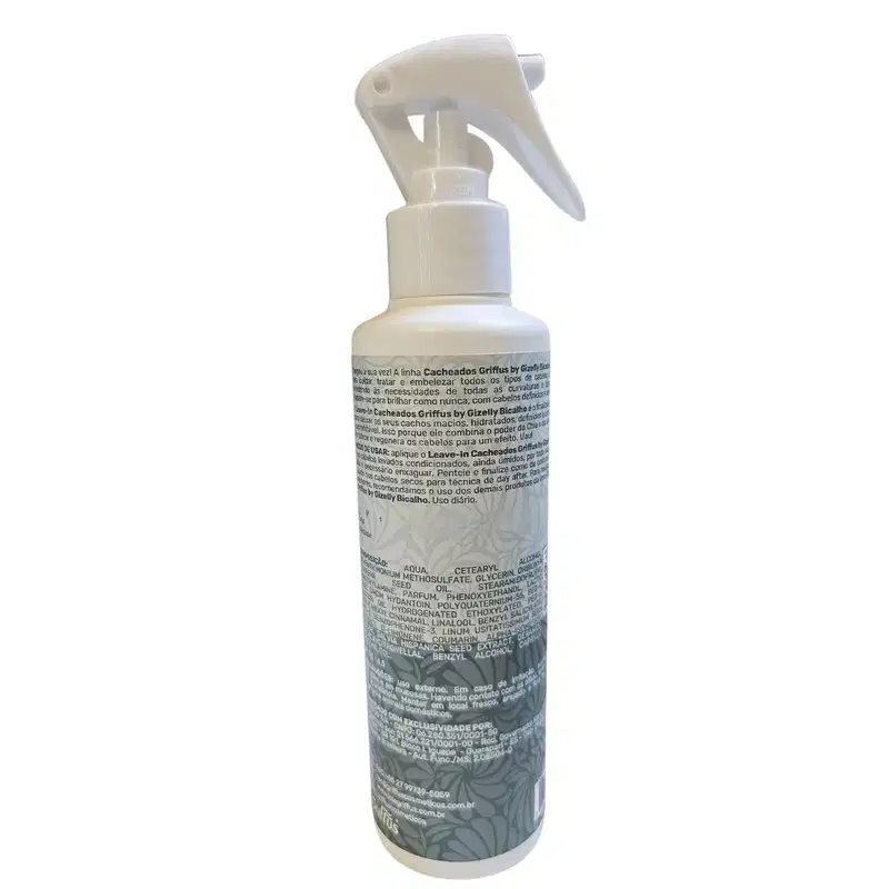 Griffus By Gizelly Bicalho Leave-in Cacheados Vegano 240ml