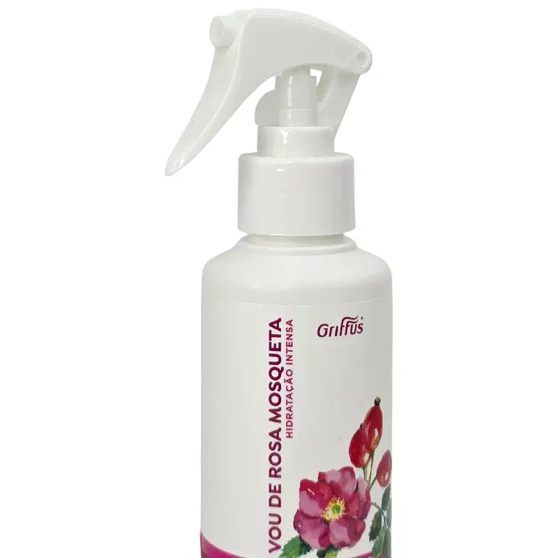 Griffus Vou de Rosa Mosqueta Leave-in Hidratação Intensa Vegano 240ml