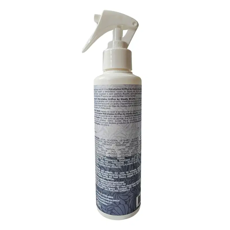 Griffus By Gizelly Bicalho Leave-in Hidratados Vegano 240ml