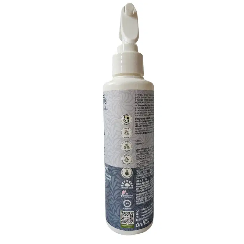Griffus By Gizelly Bicalho Leave-in Hidratados Vegano 240ml
