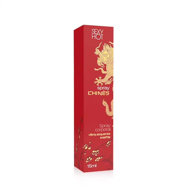 Spray Excitante de Vibra, Esquenta e Esfria - 15g | Chinês