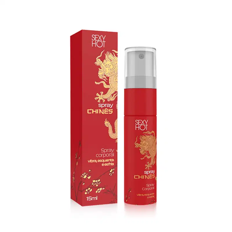 Spray Excitante de Vibra, Esquenta e Esfria - 15g | Chinês