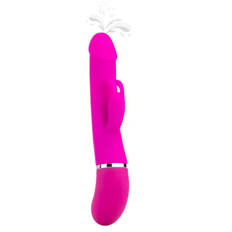Vibrador Recarregável Simula Ejaculação - Pretty Love Henry