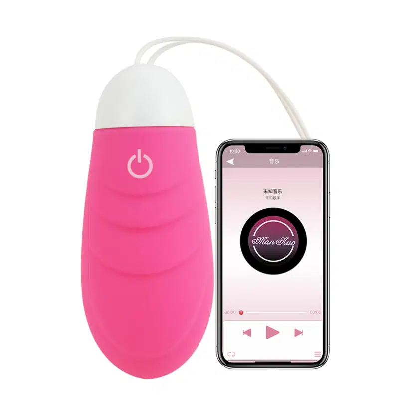 Cápsula Vibratória com 10 Vibrações - Rosa | Man Nuo Aidi