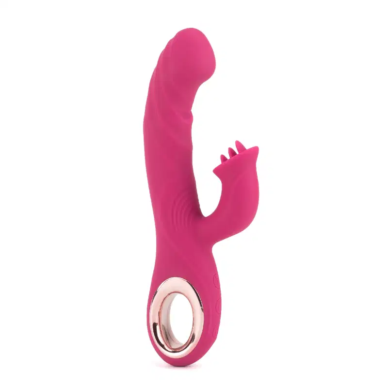 Vibrador Rabbit com Vibrações e Movimentos - 12,4 x 3,5 cm