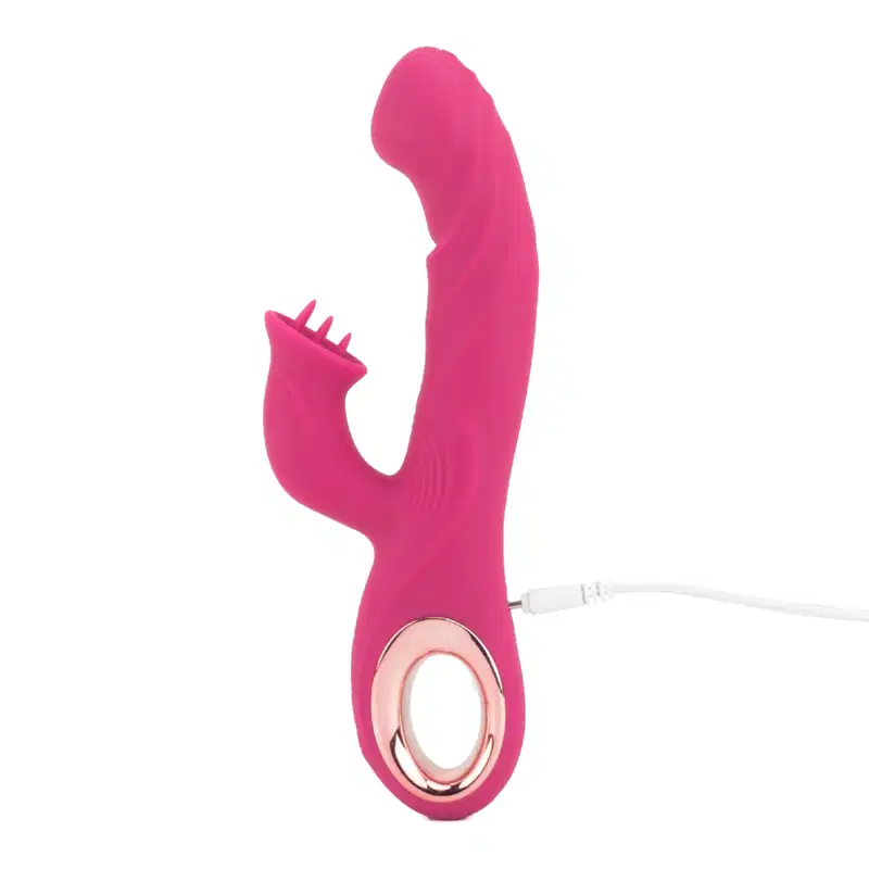 Vibrador Rabbit com Vibrações e Movimentos - 12,4 x 3,5 cm