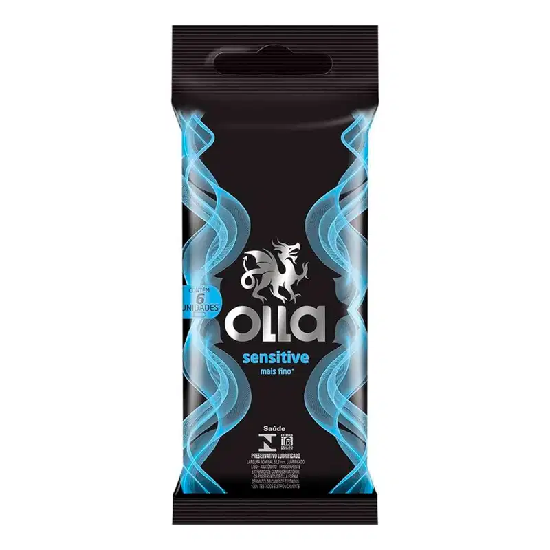 Preservativo Super Fino 6 Unidades - Olla Sensitive