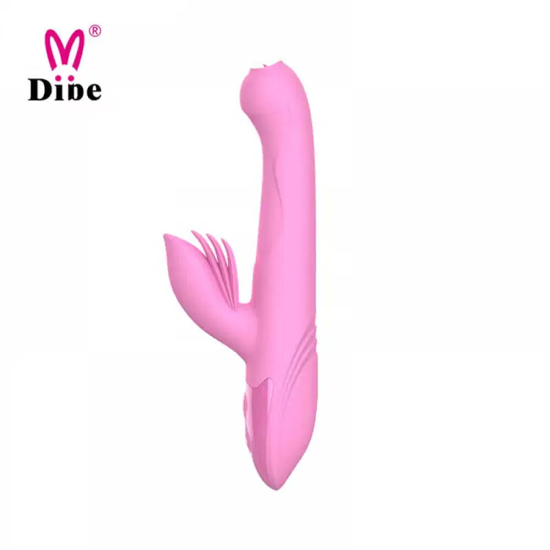Vibrador com Aquecimento, 7 Vibrações e Movimentos - Rosa
