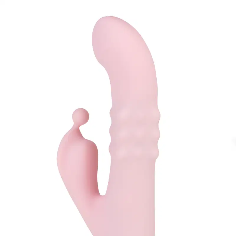Vibrador Rabbit Silicone com 3 Funções - Exclusiva Marcela