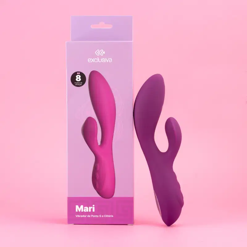Vibrador Rabbit com Vibrações e Movimentos - Exclusiva Mari