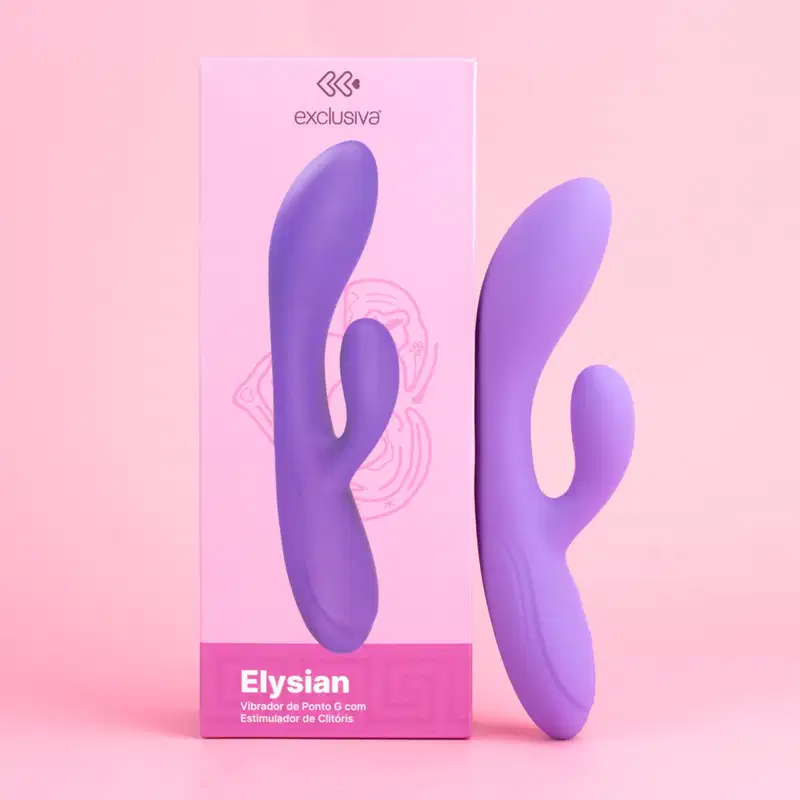 Vibrador Rabbit com 10 Vibrações - Exclusiva Elysian