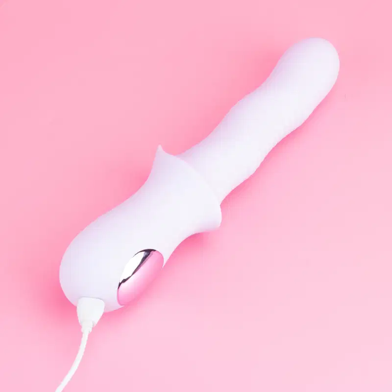 Vibrador com 10 Vibrações e Função Vai e Vem - NuviaWave