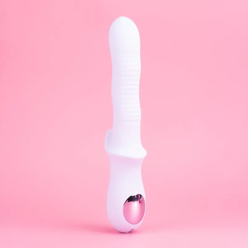 Vibrador com 10 Vibrações e Função Vai e Vem - NuviaWave
