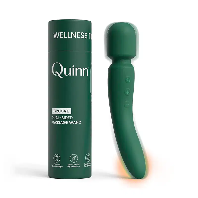 Massageador 2 Motores e Aquecimento - Verde M | Quinn Groove