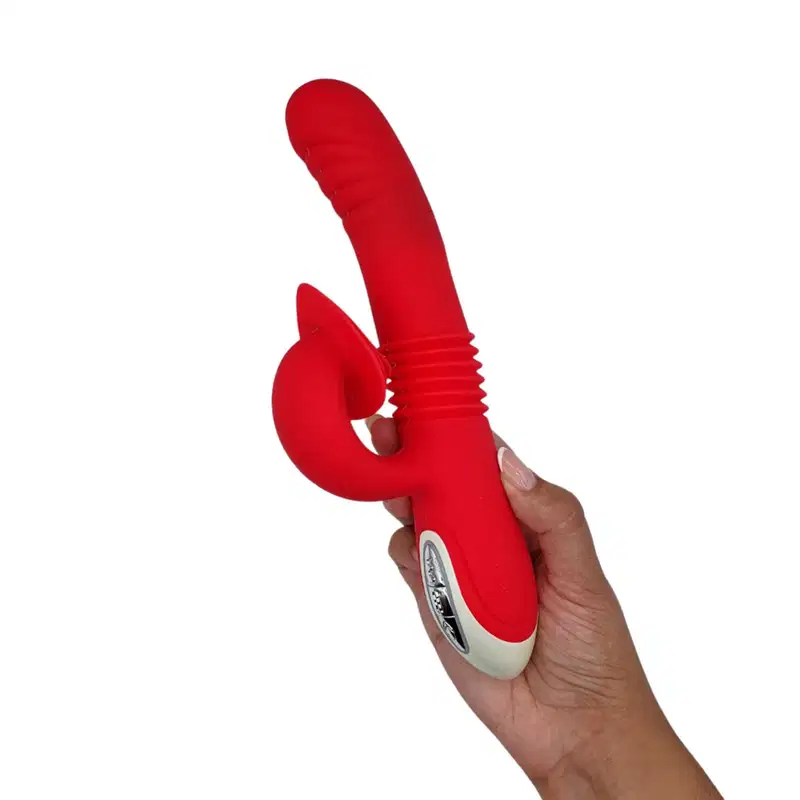 Vibrador de Ponto G e Clitóris Com Rotação- PopToy On And On