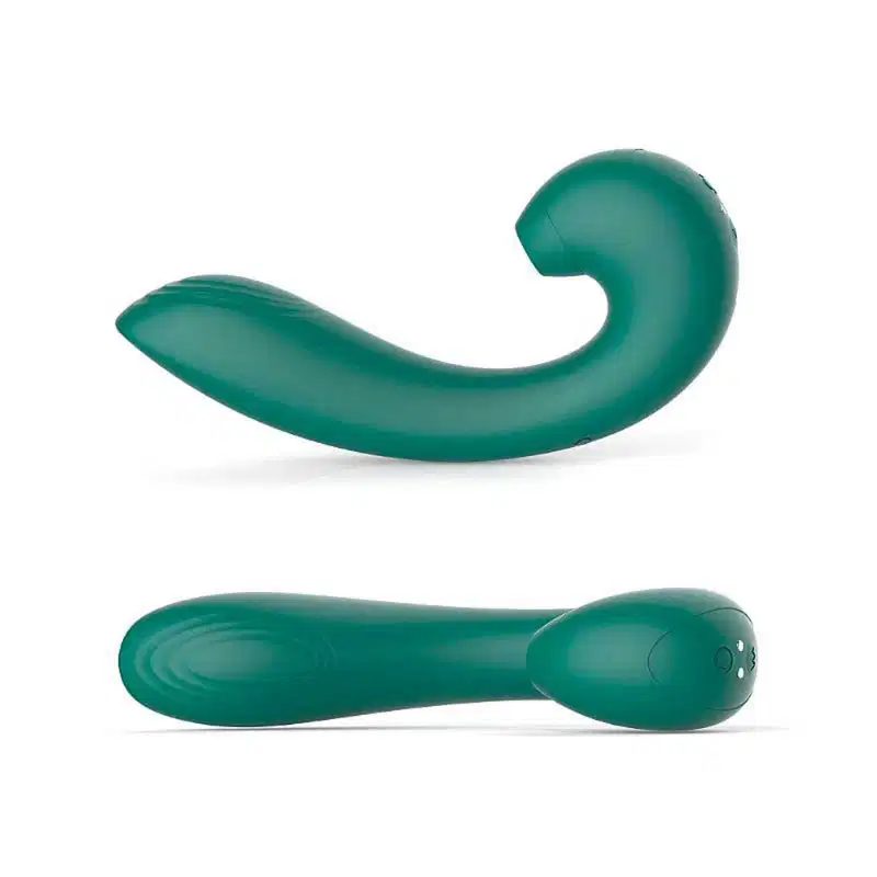 Estimulador Clitóris e Ponto G 10 Vibrações - Verde Musgo