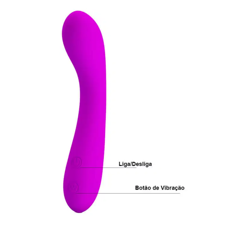 Vibrador de Ponto G com 30 Vibrações - Pretty Love Tony