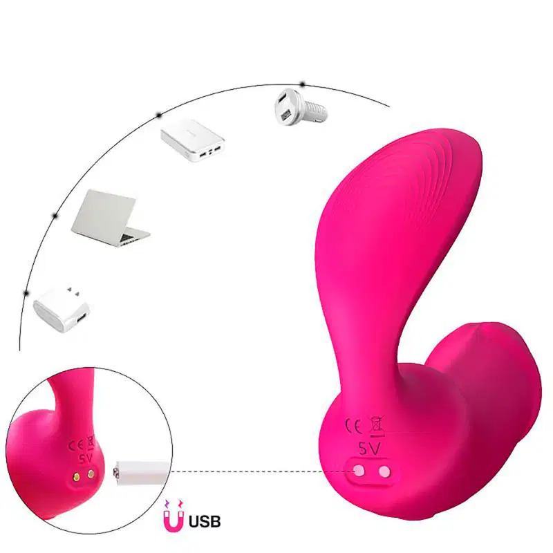 Vibrador de Clitóris e Ponto G - Pink | S-hande Sparrow-RCT