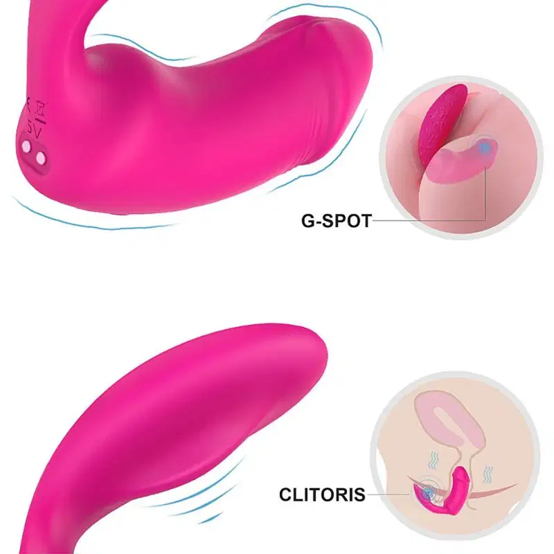 Vibrador de Clitóris e Ponto G - Pink | S-hande Sparrow-RCT