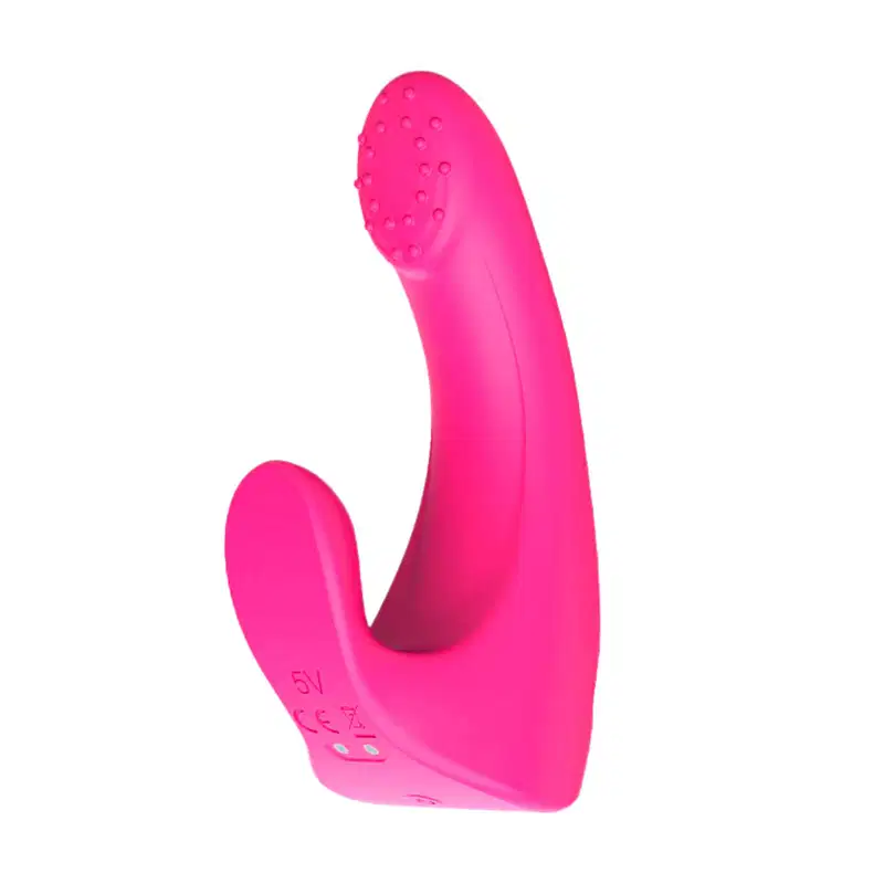 Dedeira de Ponto G e Clitóris com Vibro - Pink | S-hande