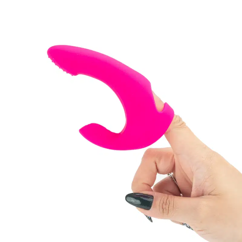 Dedeira de Ponto G e Clitóris com Vibro - Pink | S-hande