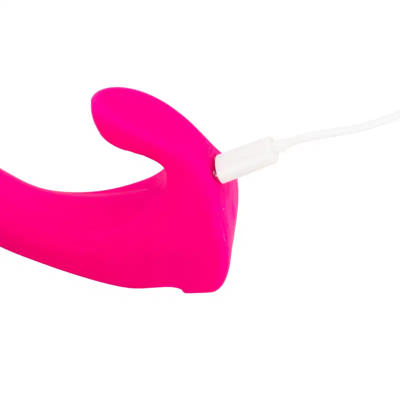 Dedeira de Ponto G e Clitóris com Vibro - Pink | S-hande