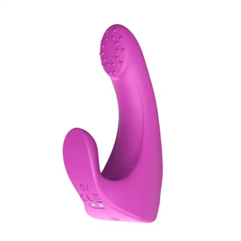 Dedeira de Ponto G e Clitóris com Vibro - Roxo| S-hande