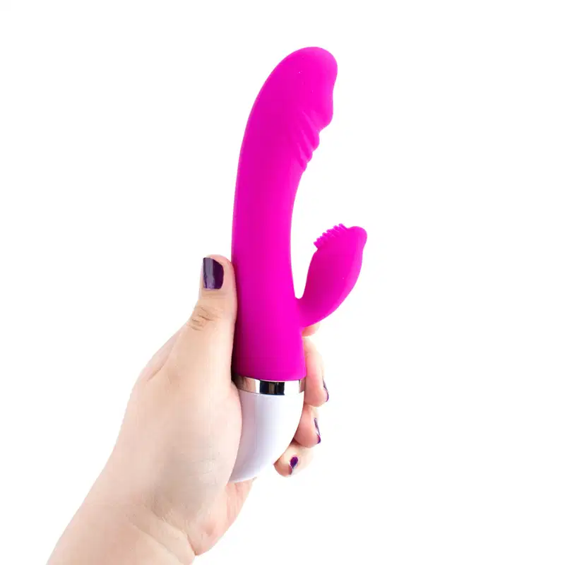 Vibrador com Cerdas e 30 Vibrações - Pretty Love David