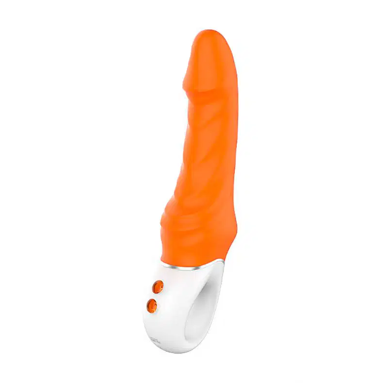 Vibrador de Ponto G com 9 Vibrações - Laranja | Tornado