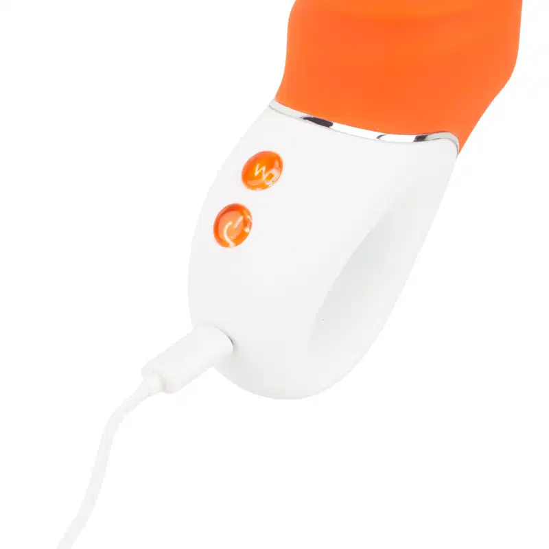 Vibrador de Ponto G com 9 Vibrações - Laranja | Tornado