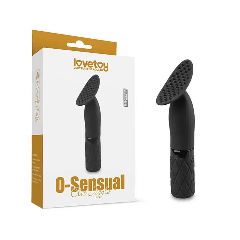 Estimulador com 7 Vibrações - 14x2,6cm | Lovetoy Clit Jiggle
