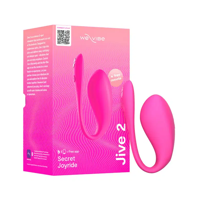 Vibrador de Ponto G Silicone com Aplicativo - We-Vibe Jive 2