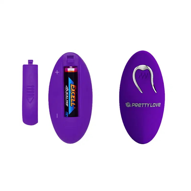 Vibrador Casal com 12 Vibrações e Controle- Pretty Love Bill