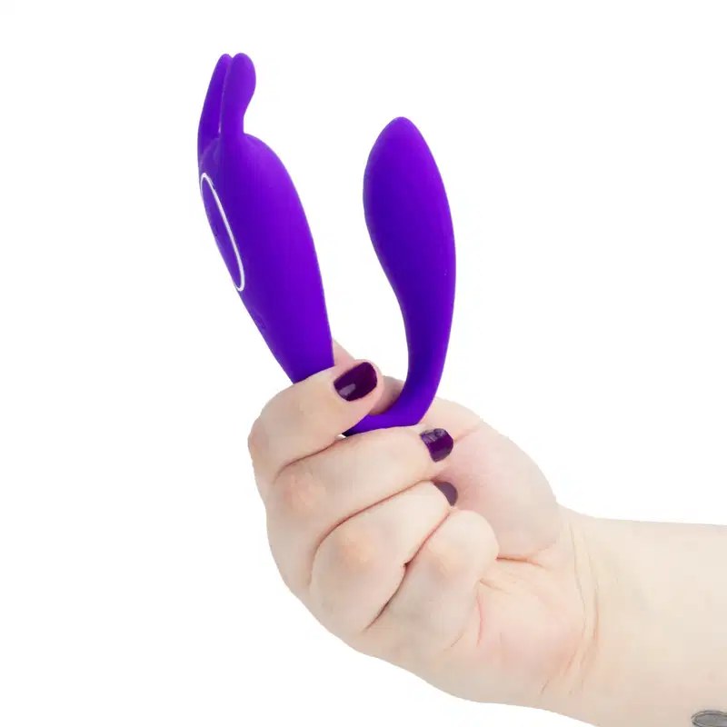 Vibrador Casal com 12 Vibrações e Controle- Pretty Love Bill